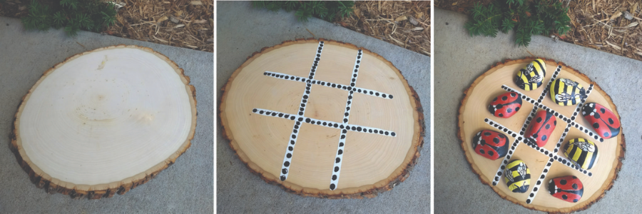 Garden Tea Party Games – Tic-Tac-Toe