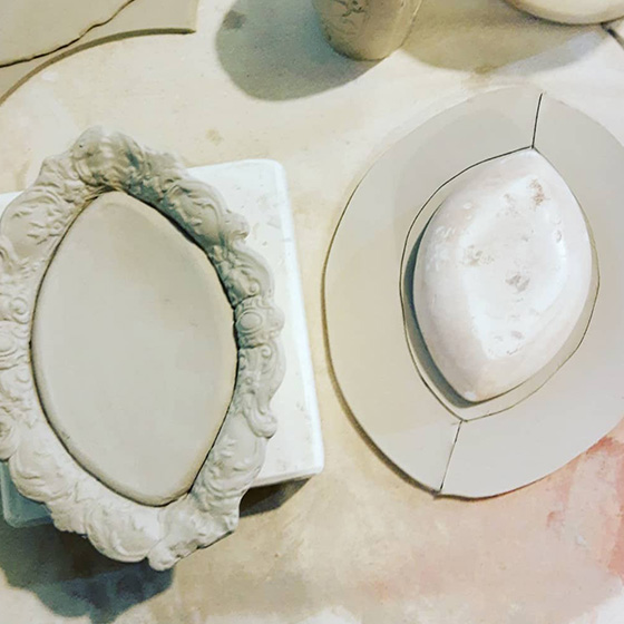 oval dish process