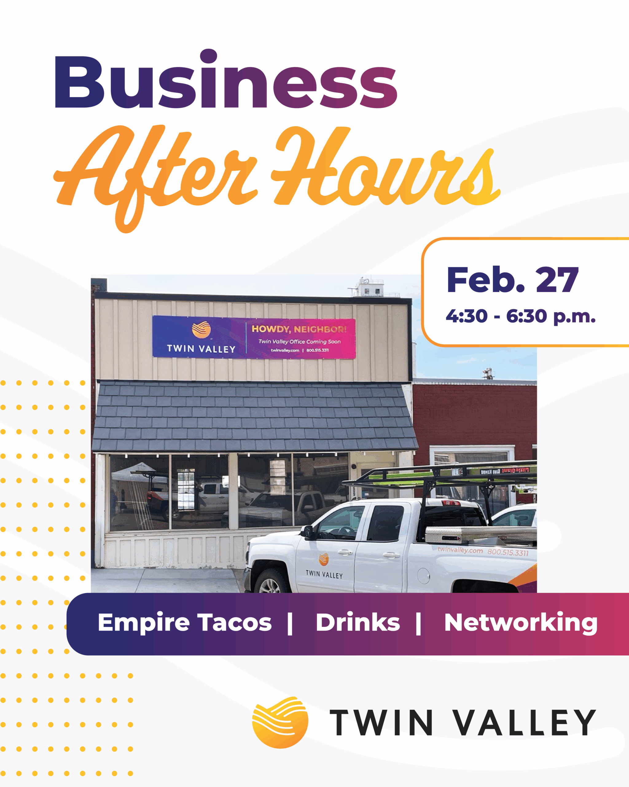 Business After Hours Graphic