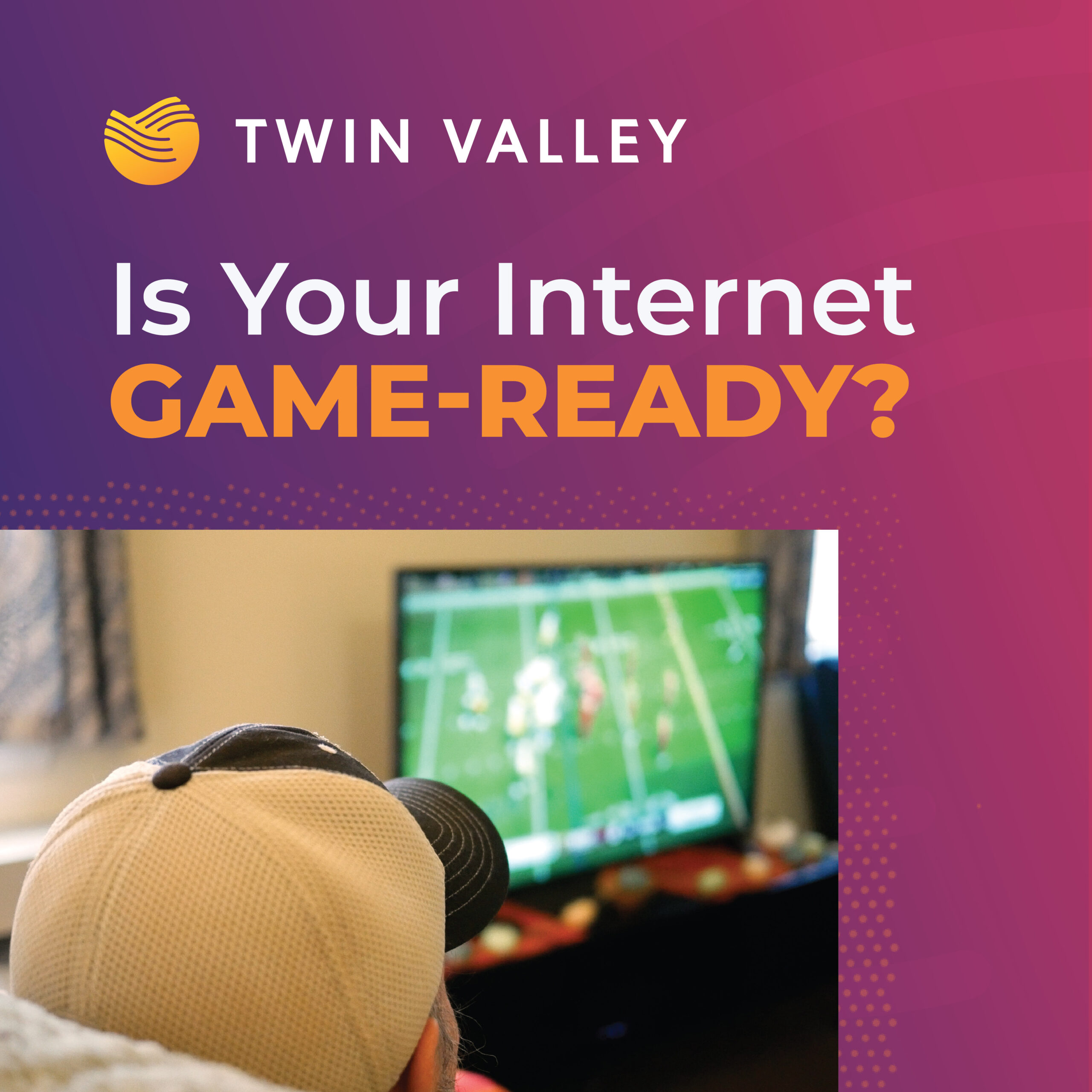 Superbowl game ready